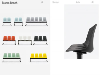 Bloom Bench panche attesa
